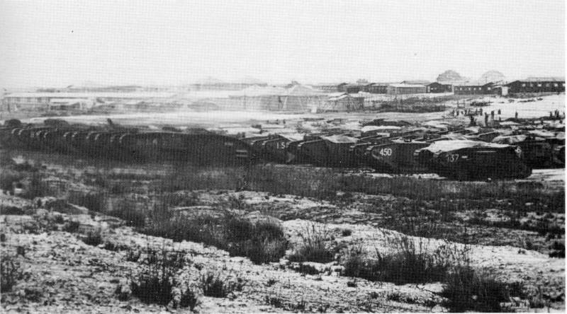 Организация и тактика танковых войск Великой войны оружие,танки