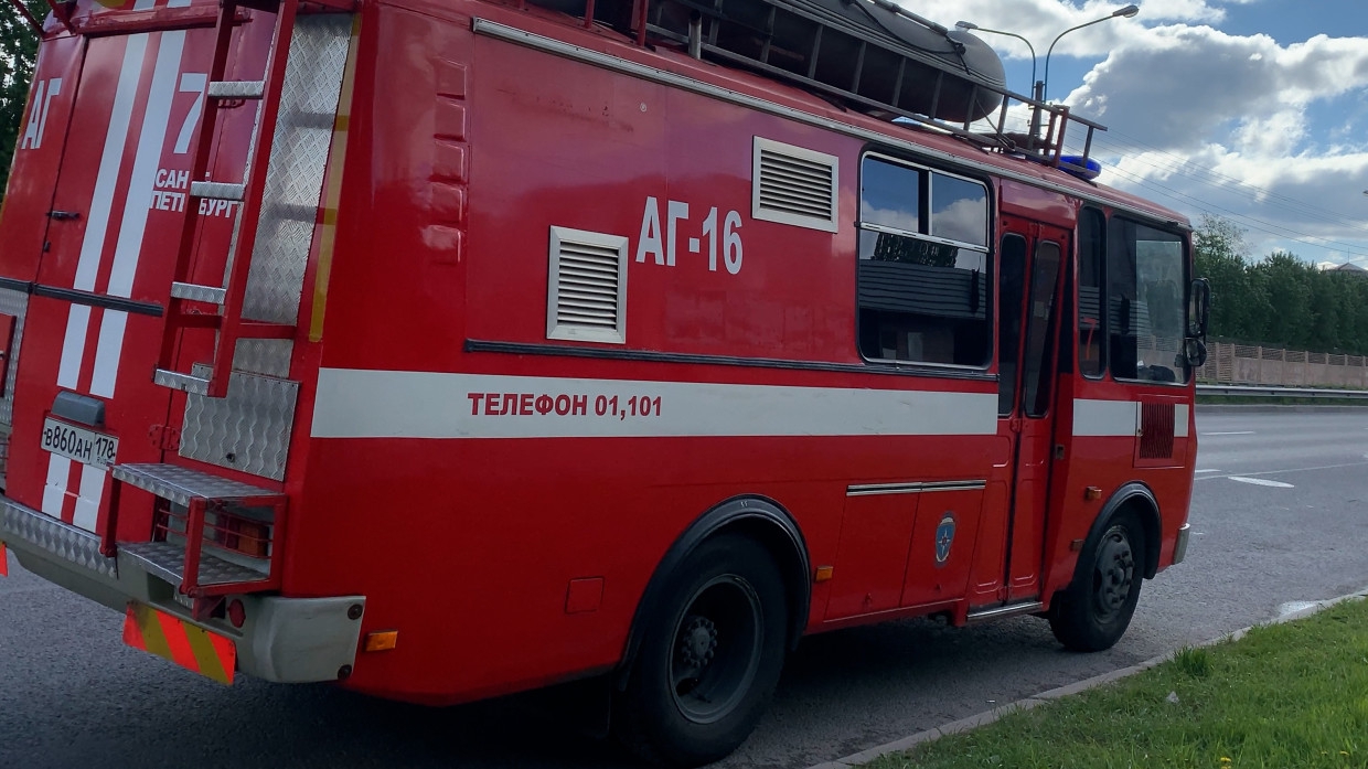 Пожару в Сестрорецке присвоили второй ранг сложности