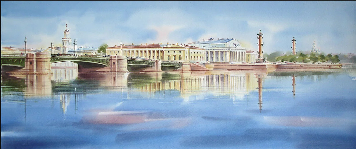 Карамельный Петербург в картинах Константина Куземы