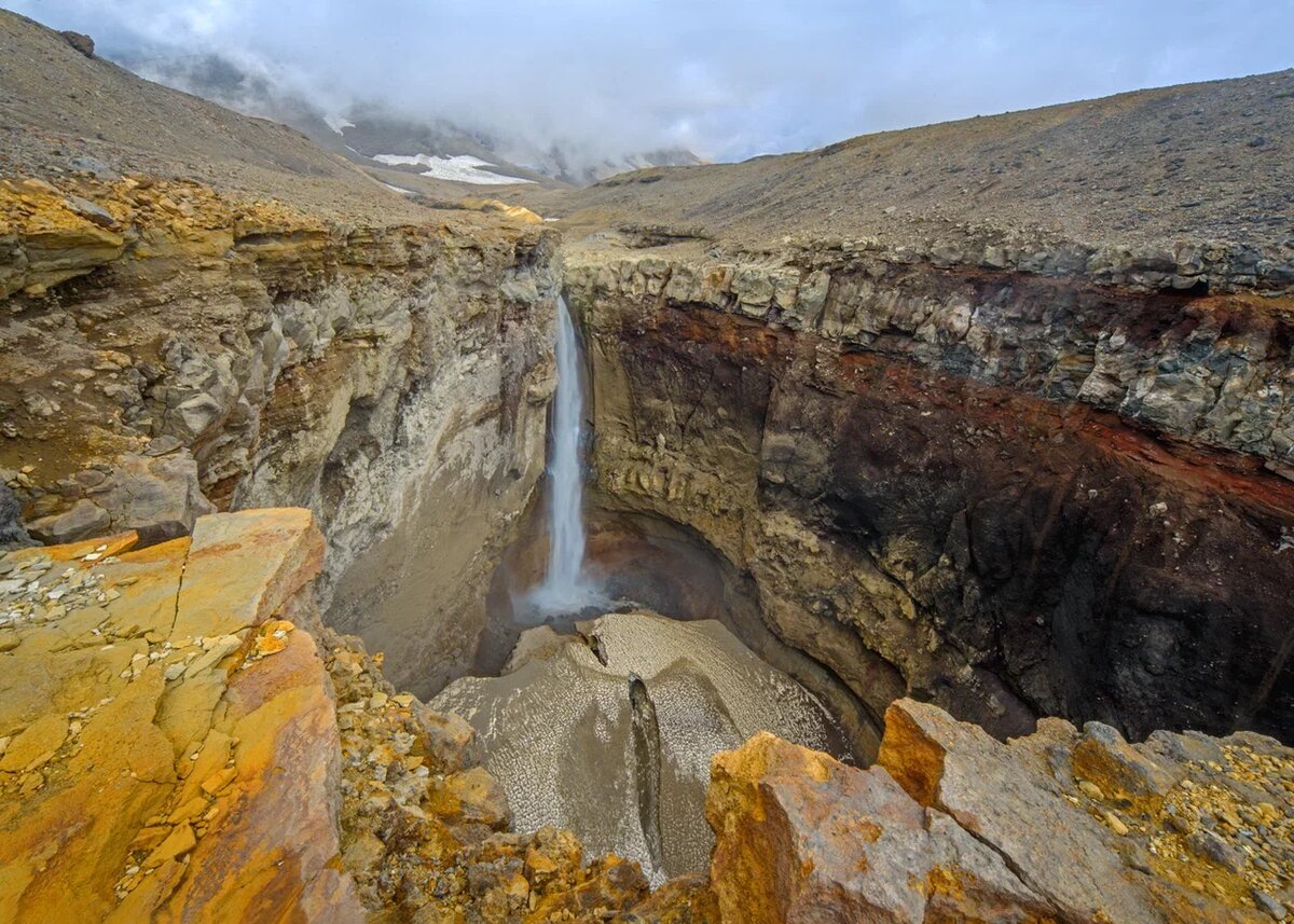 Водопад на Камчатке