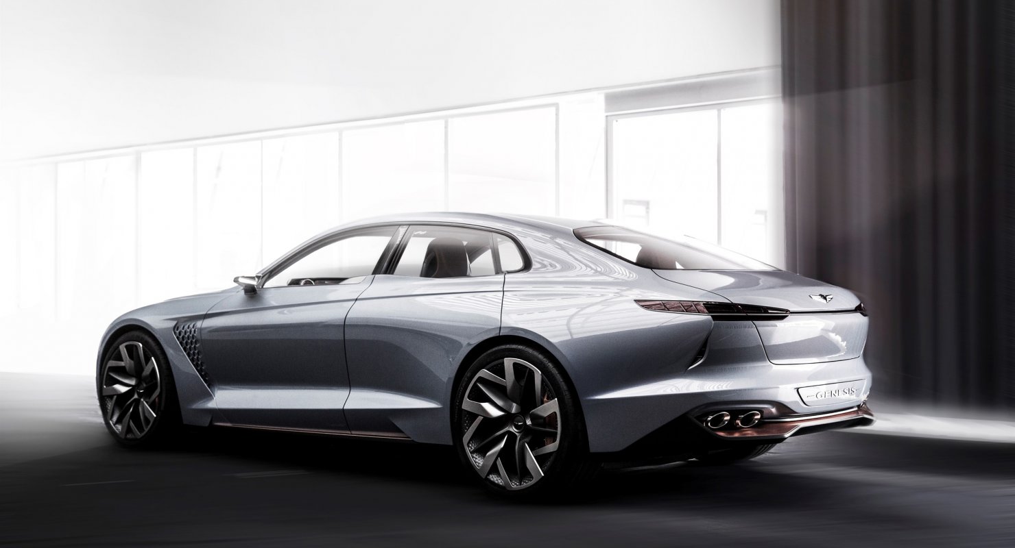 Genesis New York Concept: спорт-седан с гибридной силовой установкой