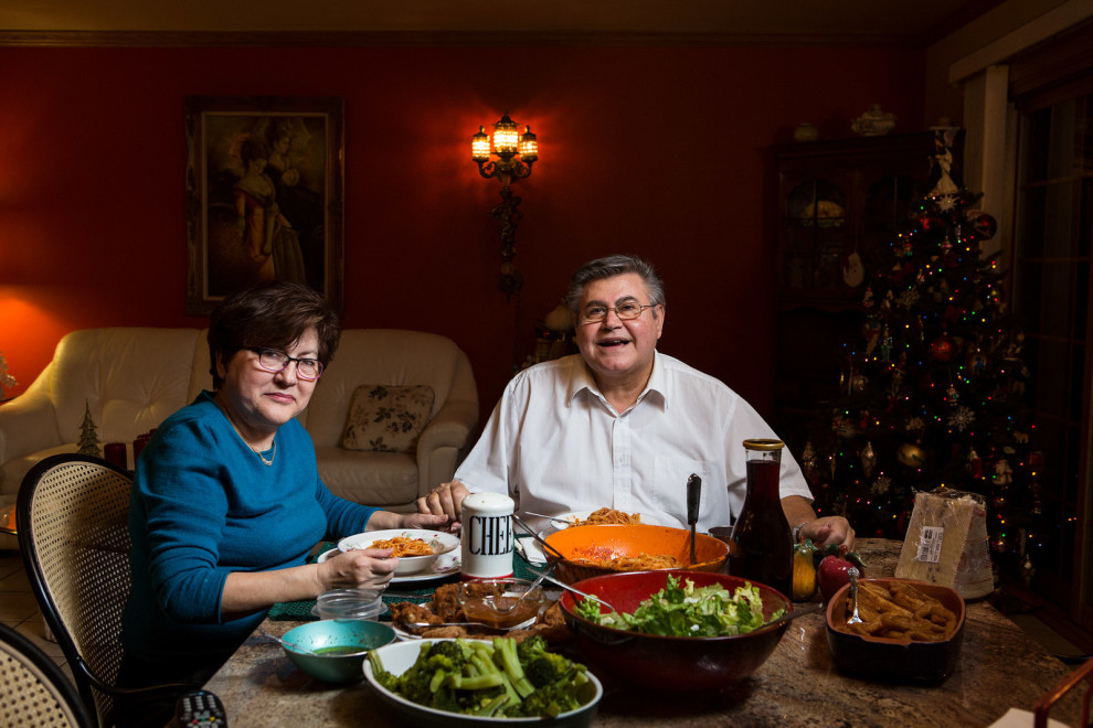 Как проходит ужин в семьях обычных американцев