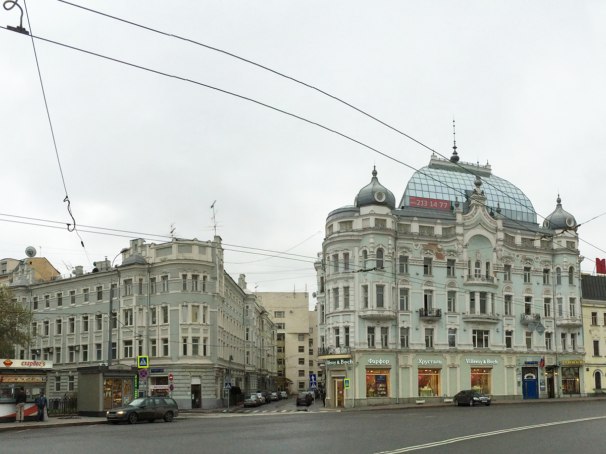 Причудливый декор московских домов в стиле модерн, ч.13
