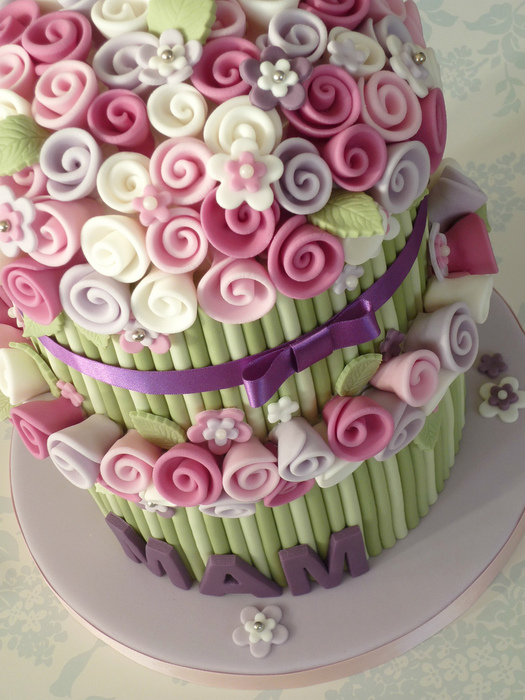 Мастер-класс для начинающих: розы для торта декор,кулинария,рукоделие,своими руками,торты