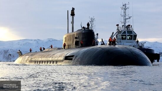 SVT сообщило о появлении в Балтийском море российской суперподлодки класса «Антей»