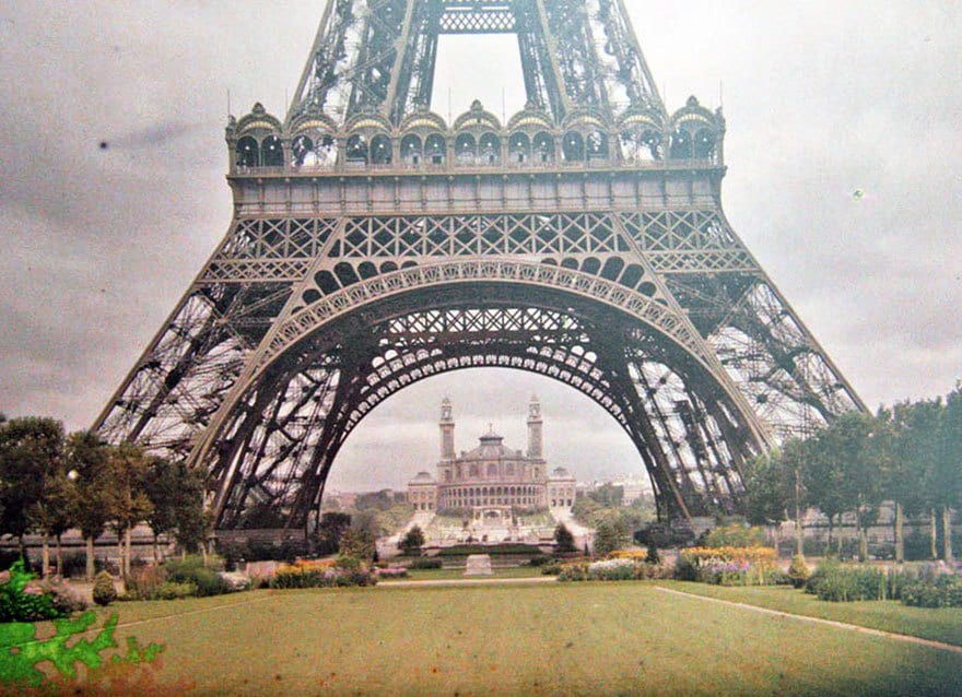 The Eiffel Tower, Paris, 1914