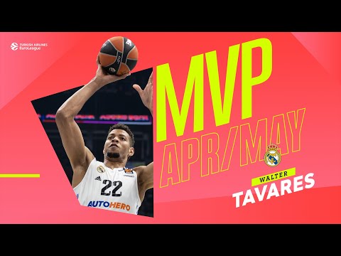 Эди Тавареш – MVP апреля и мая в Евролиге