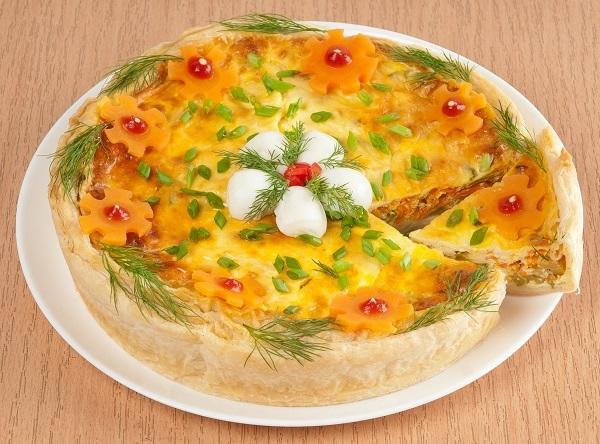 Открытый пирог с кабачками/Фото: А. Соколов/BurdaMedia