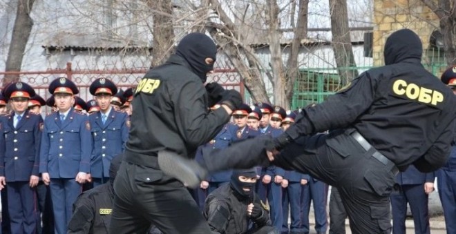 Отбор в СОБР: боевой норматив на прием в спецназ бой,отбор в СОБР,Пространство,СОБР,спецназ,тренировка