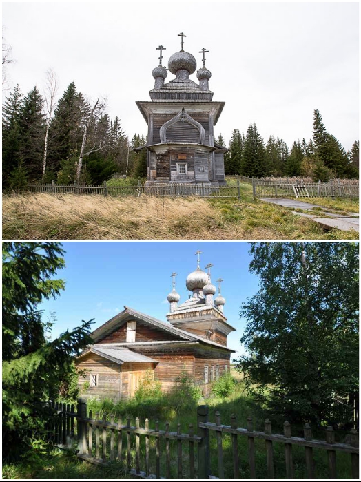 Церковь Петра и Павла в Вирме была срублена в XVII в. (Карелия). | Фото: bigpicture.ru, © Алексей Куликов/ tourister.ru.