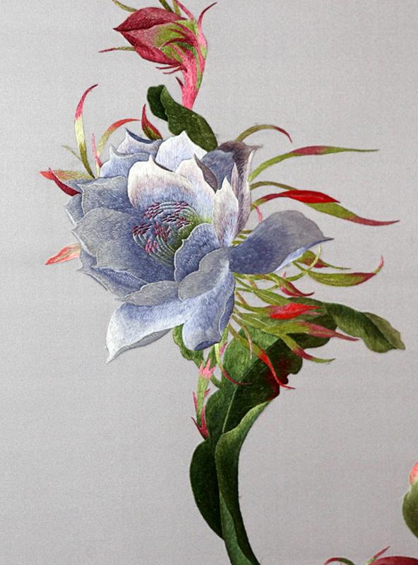 Вышивка шелком по шелку - жемчужина восточного искусства Вышивка шелком по шелку - жемчужина восточного искусства вышивка