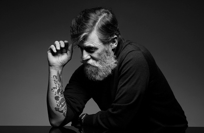 60-летний мужчина стал моделью когда отрастил бороду