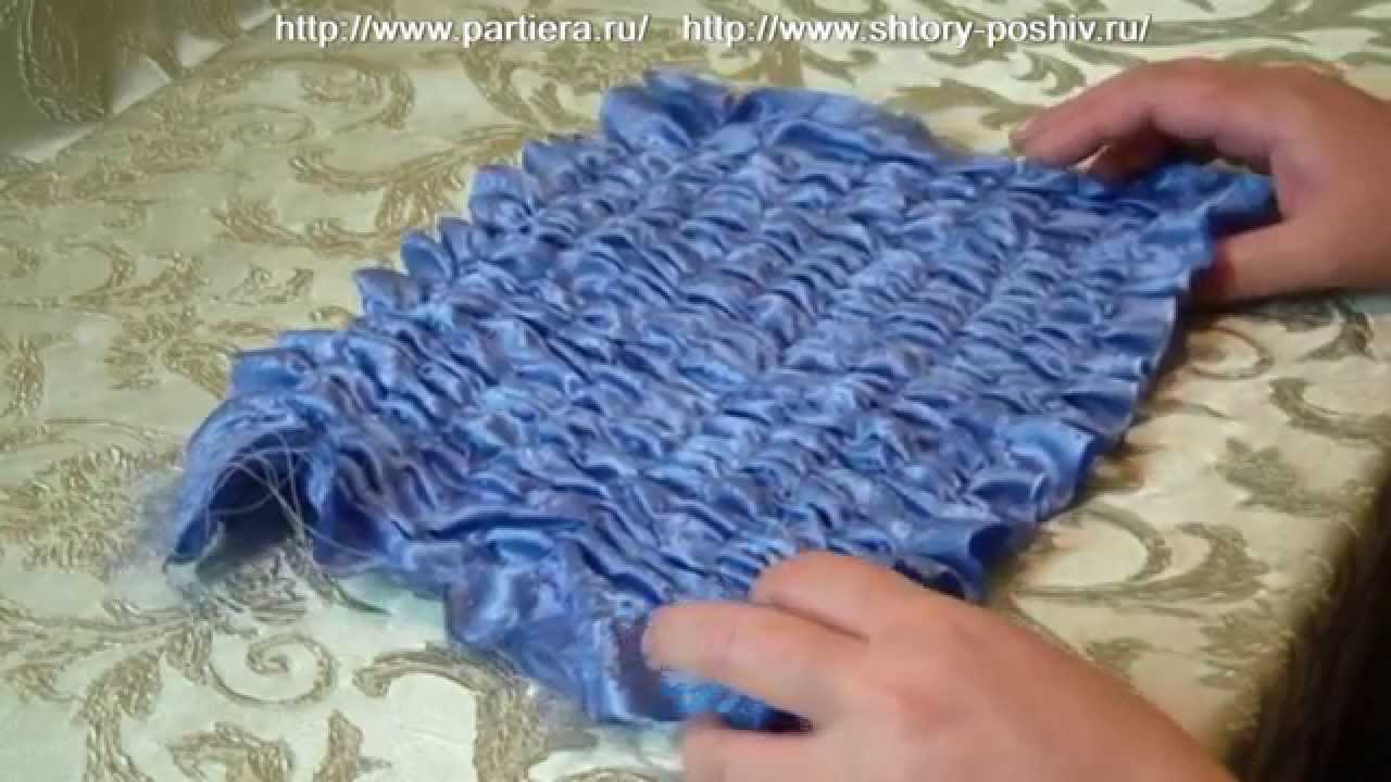 Делаем эффект жатки из ткани: мастер-класс Делаем эффект жатки из ткани: мастер-класс женские хобби