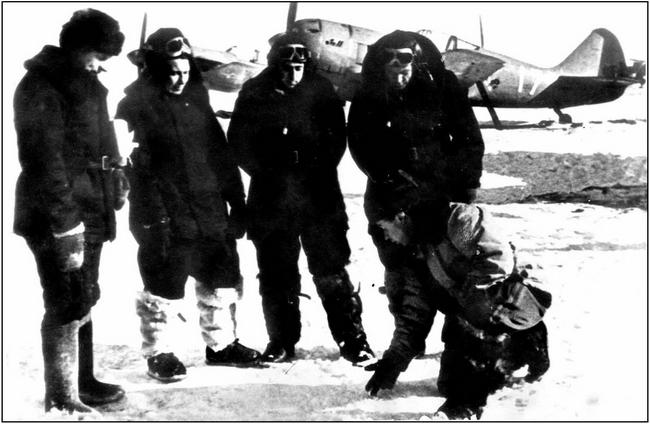 Участники высокоширотной экспедиции 1948 года.