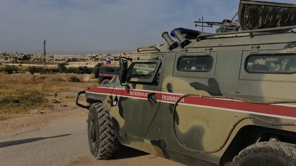Бронеавтомобиль с сотрудниками военной полиции РФ подорвался в Сирии