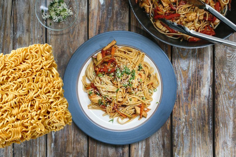 5. Доширак Терияки 5. Доширак Терияки вкусно, доширак, еда, лапша, рецепт