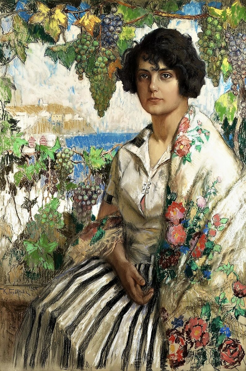 "Портрет молодой женщины", 1925