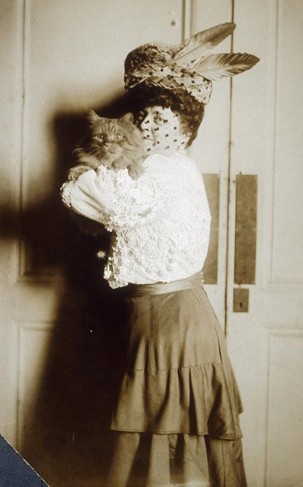Фотография: Очаровательные винтажные кошки, которые докажут, что коты правили миром во все времена №19 - BigPicture.ru
