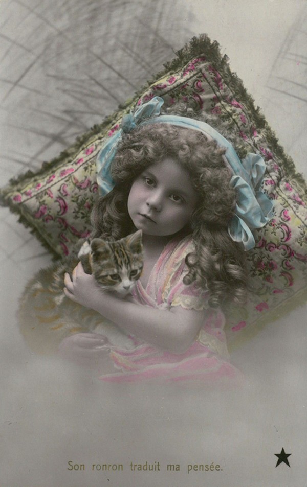 Фотография: Очаровательные винтажные кошки, которые докажут, что коты правили миром во все времена №23 - BigPicture.ru