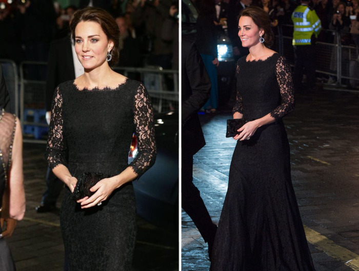 Коронный выход - великолепные вечерние платья  герцогини Кембриджской Кэтрин иконы моды