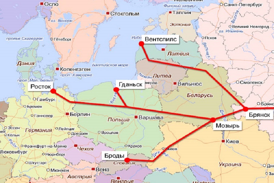 Нефтепровод дружба год