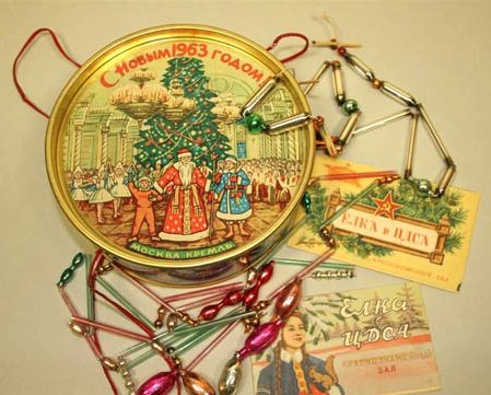 Новогодние ёлки в СССР 