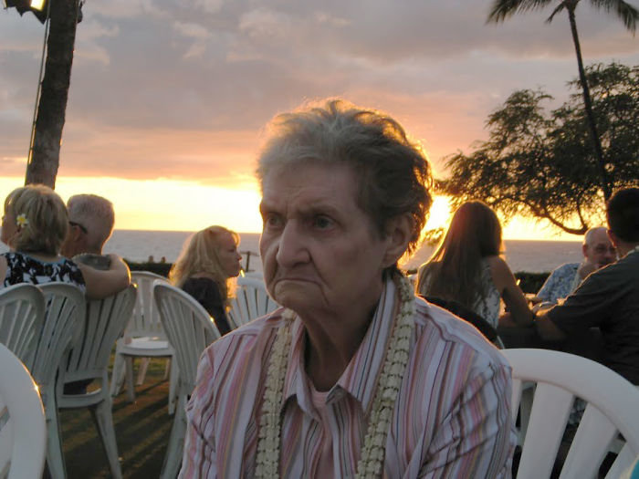 "Мы в первый раз отвезли бабушку на Гавайи" доброта, люди, милота, подборка, позитив, реакция