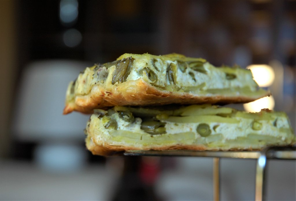 Овощной тарт-татен выпечка