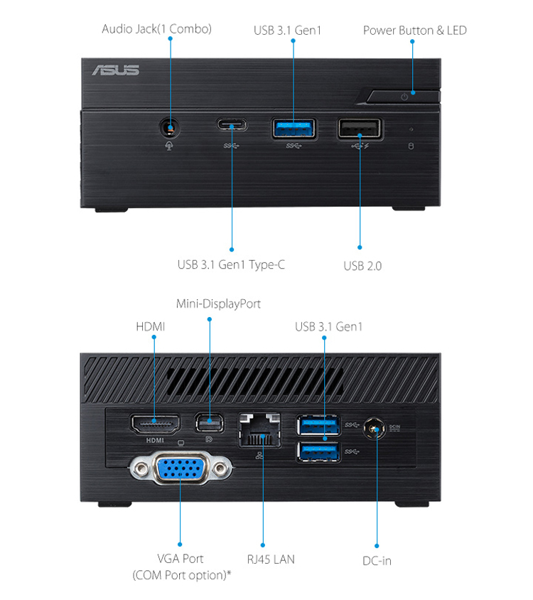 Скоро выйдут настольные мини-ПК ASUS PN41 с 10-нм процессорами Intel Jasper Lake мини ПК,новости,обсуждение,статья