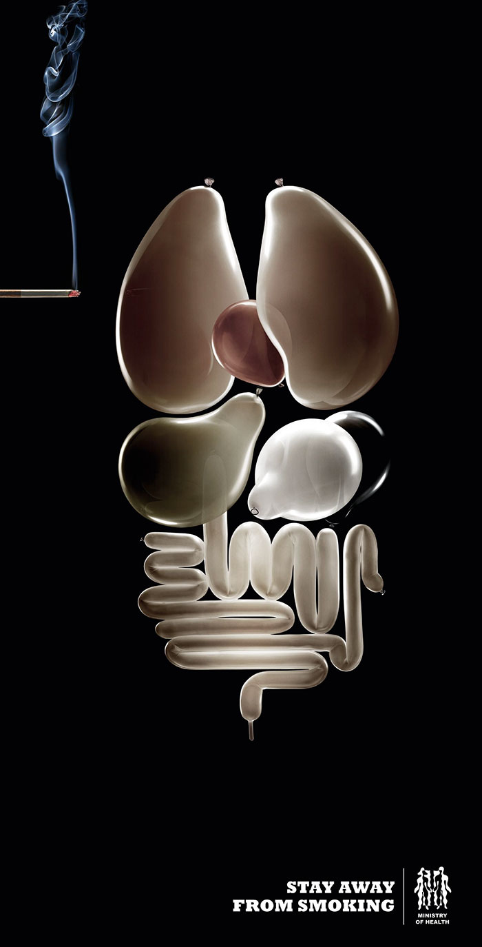 Самые убедительные примеры антитабачной рекламы, которые вы когда-либо видели вред,здоровье,курение,сигареты,социальная реклама,табак