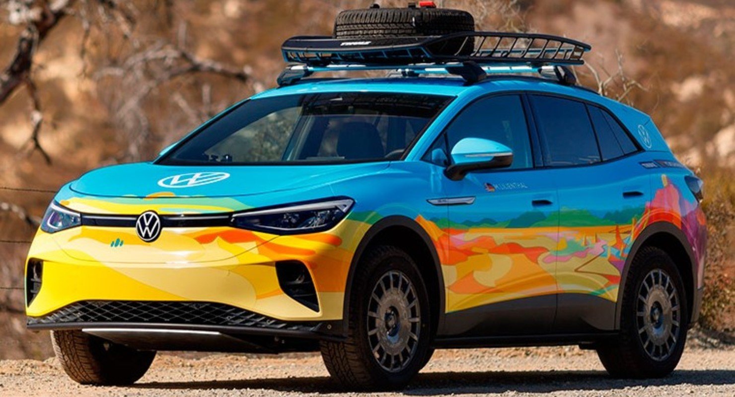 Volkswagen показал новую версию электрокроссовера ID.4 для гонок