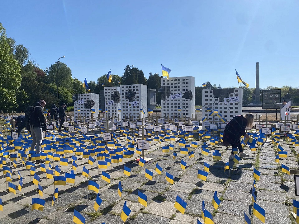 Власти Польши устроили провокацию на советском военном мемориале г,Москва [1405113],украина