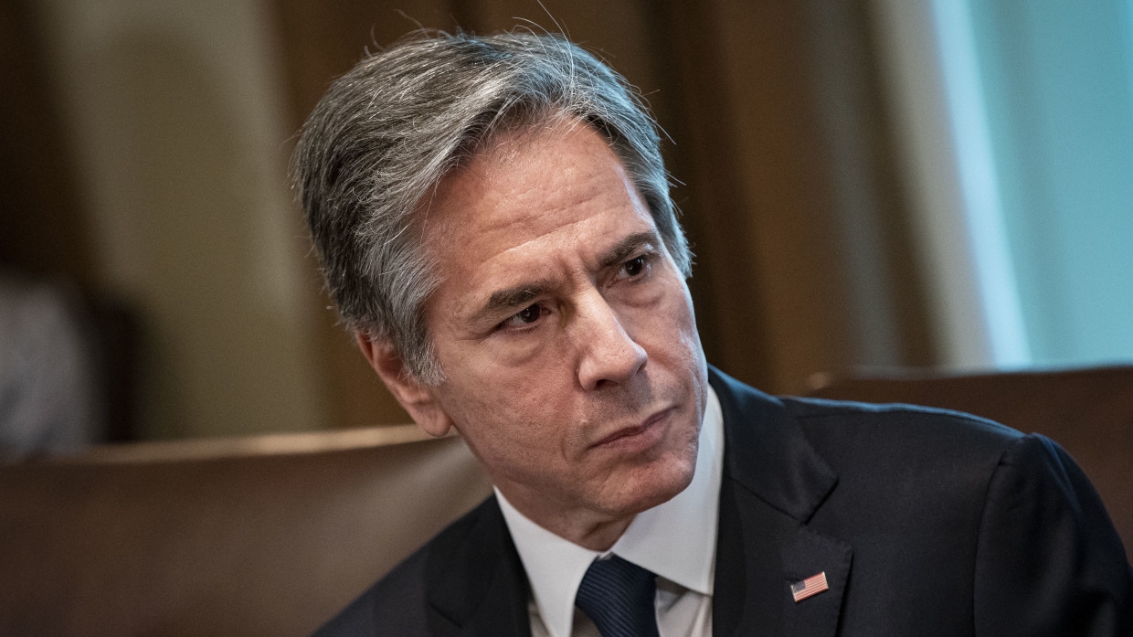 Энтони Блинкен встретился с главой МИД Украины Кулебой в Вашингтоне