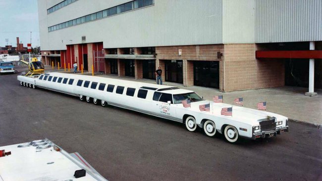 В США завершили реставрацию самого длинного автомобиля в мире из книги рекордов Гиннесса Автомобили