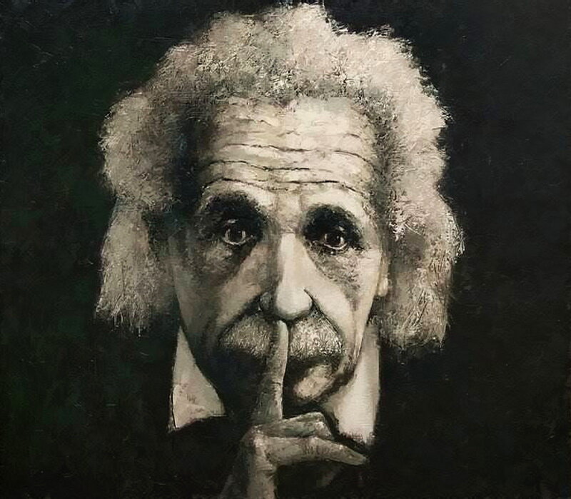 На магнетическом сеансе. Антон Павлович Чехов и художник Владимир Рябчиков Живопись