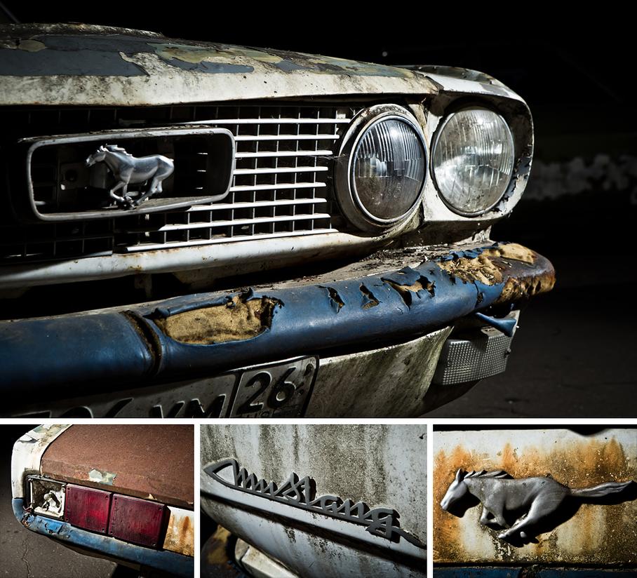 Коррозия металла: Ford Mustang с внутренностями «Волги» и другие иномарки с советской историей автомобили,водители
