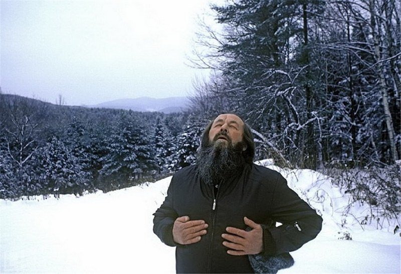 «Свободное» дыхание Александра Солженицына интересное, писатели, фото