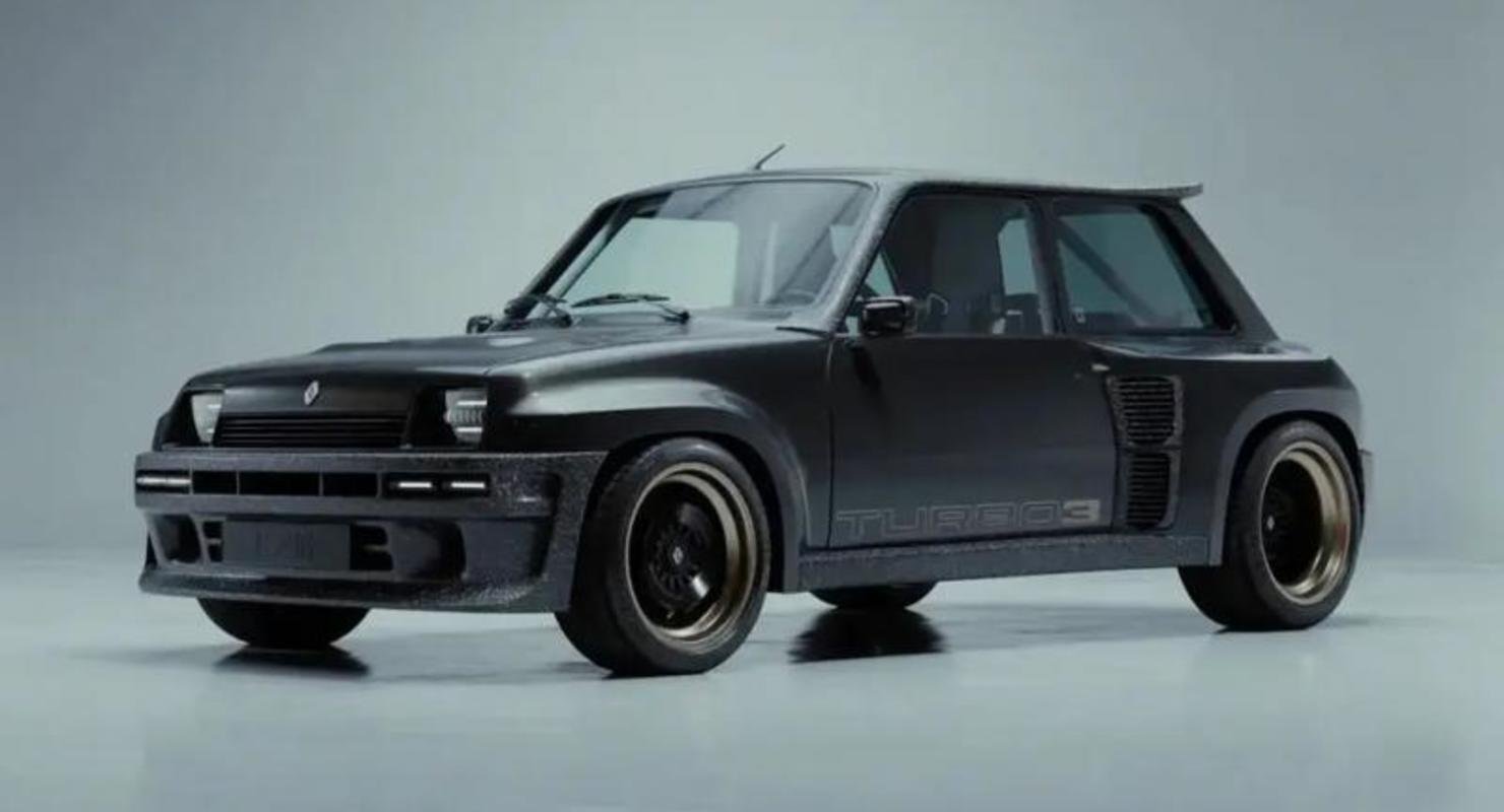 В Сети показали рестомод Renault 5 Turbo Black Edition от Legende Automobiles Автомобили