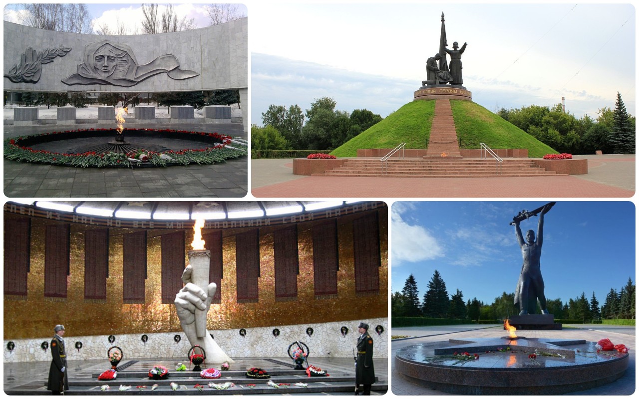 Вечный огонь - символ памяти: величественные мемориальные комплексы, трогающие за живое Вечный огонь, мемориал, памятник, память, фото