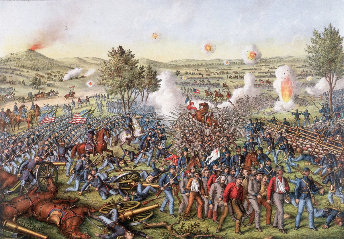 Битва при Геттисберге в 1863 году
