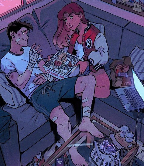 Художник показал, как выглядит настоящая, неподдельная любовь Художник показал, как выглядит настоящая, неподдельная любовь иллюстрация