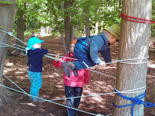 Waldkindergarten - лесные детские сады, популярные в Германии воспитание детей