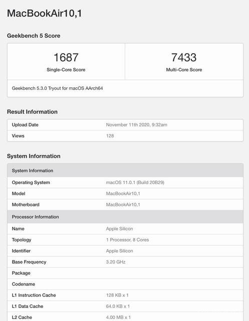 Проведены первые тесты производительности MacBook Air на ARM процессоре Apple M1 Apple, баллов, MacBook, теста, многоядерного, одноядерного, процессоров, появились, преимущество, новый, только, Intel, результаты, чипов, всего, архитектуре, Silicon, компании, процессоре, балла