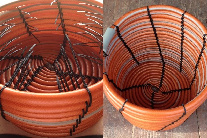 Старые шланги Старые шланги для дома и дачи,новая жизнь старых вещей