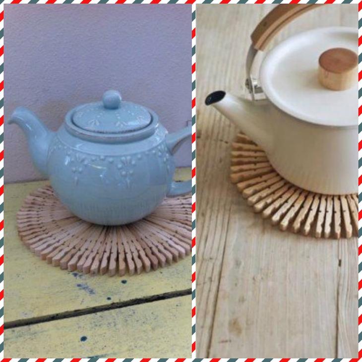 Удивительные вещи из деревянных прищепок