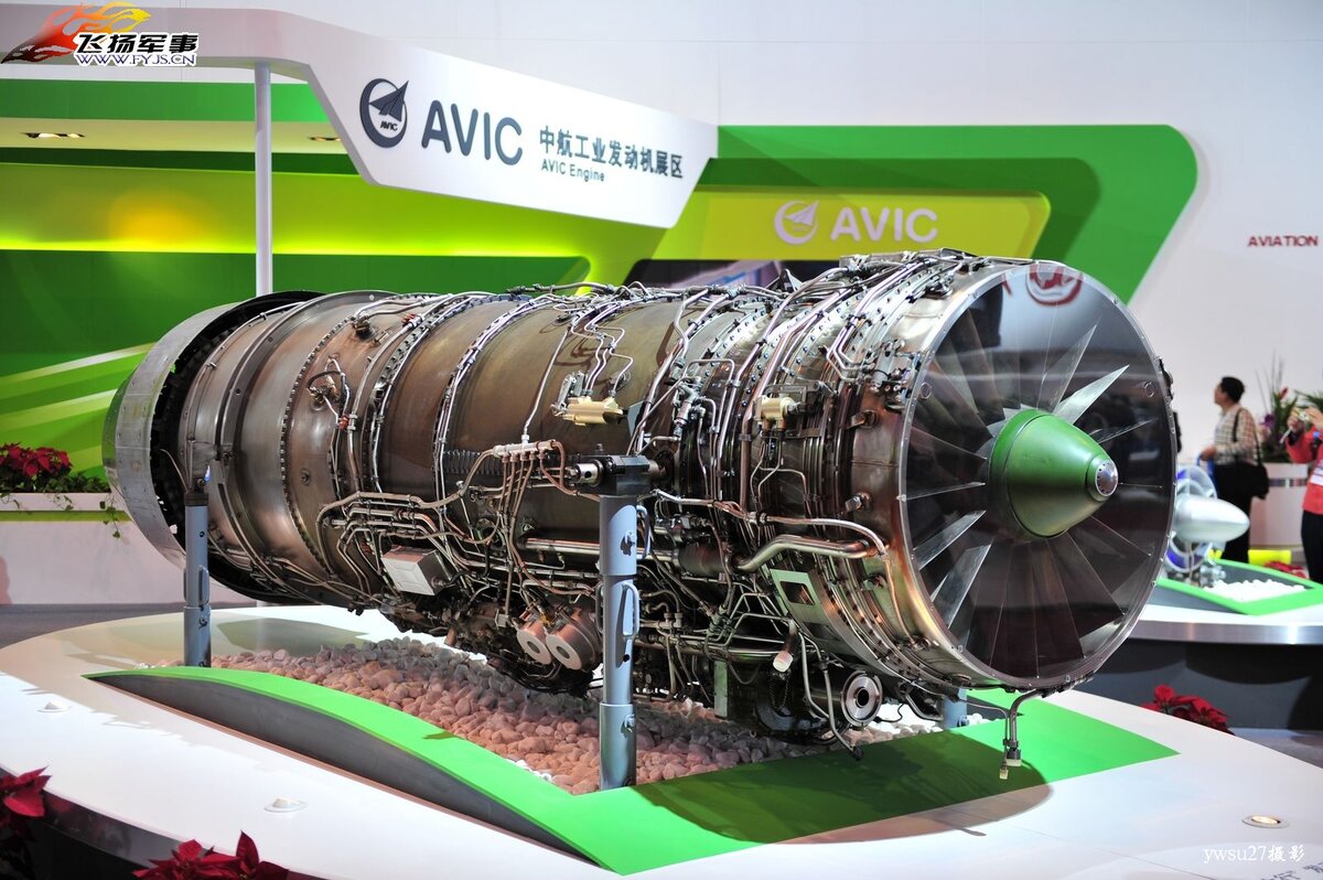 Турбореактивный двигатель Shenyang WS-10. / Источник фото: Яндекс картинки