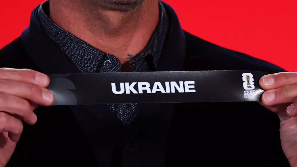 Украине досталась Швеция на пути к ЧМ-2026. REUTERS