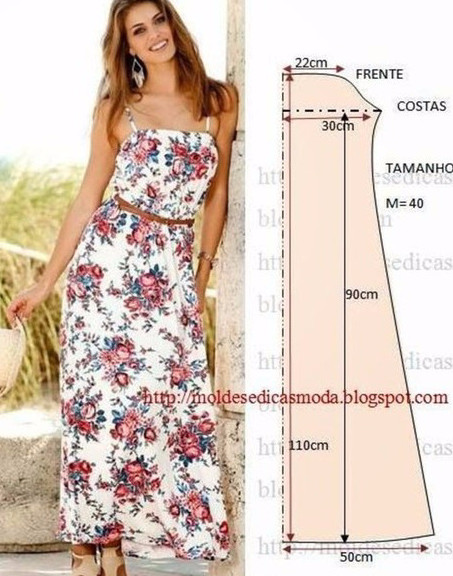 Летние платья и сарафаны с простыми выкройками Летние платья и сарафаны с простыми выкройками