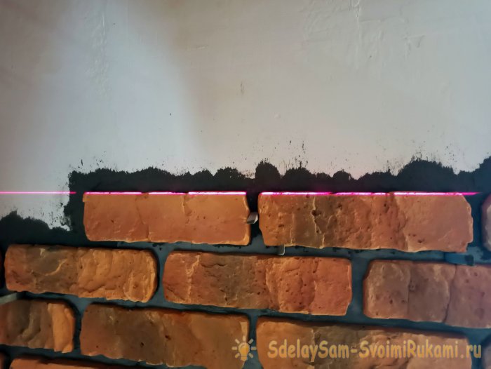 Как самостоятельно уложить декоративный кирпич Мастер-класс
