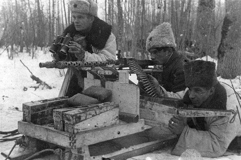 Использование трофейных немецких пулемётов в СССР оружие